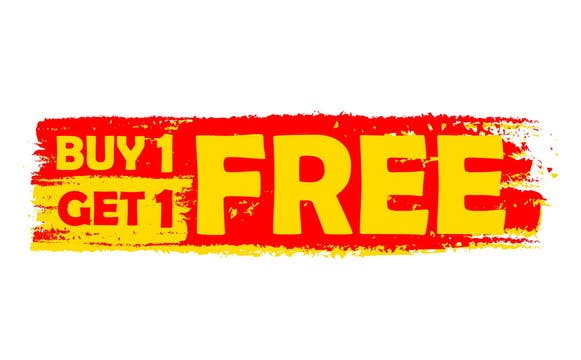 BUY ONE GET  FREE 8th