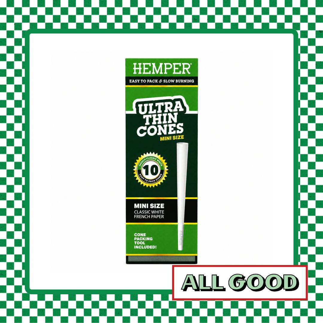 Hemper | Thin Cones | Mini Size | 10pk