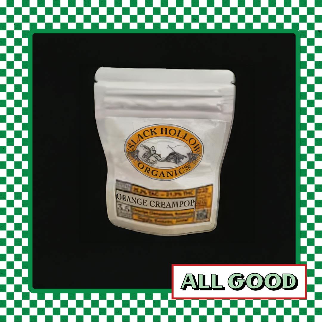 Slack Hollow | Orange Creampop | Flower | SatHyb | 3.5g