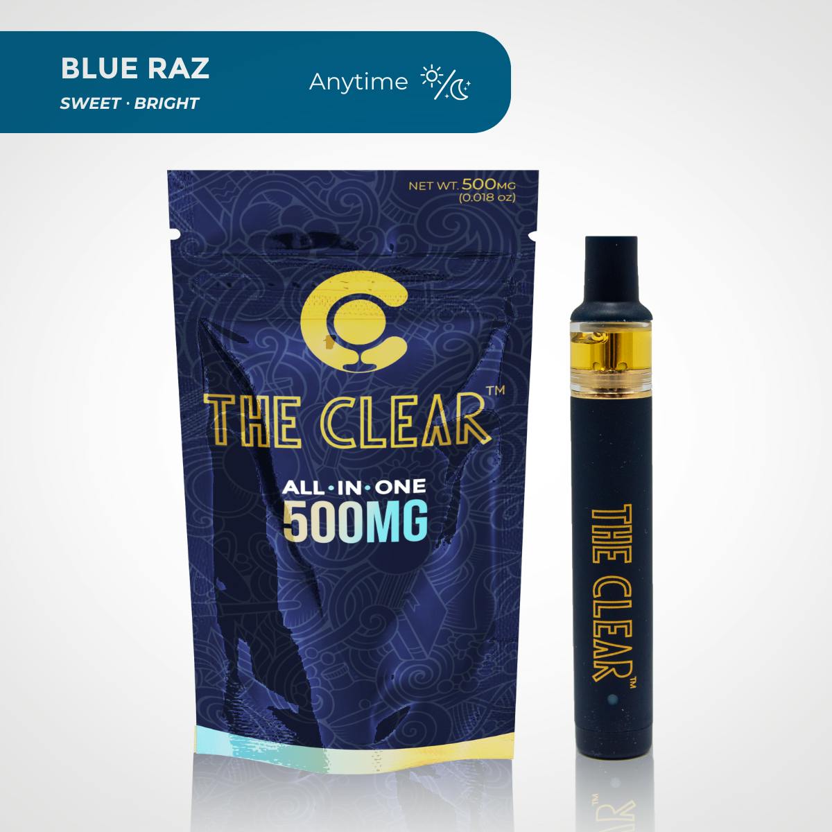 Blue Raz (H) | 0.5g Disposable