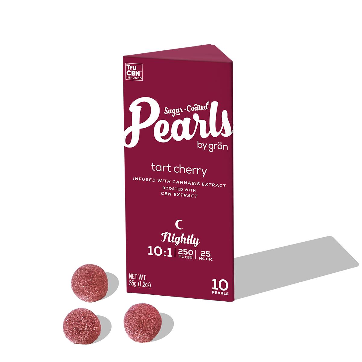 Pearls | Tart Cherry (H) 10:1 CBN:THC | 25mg