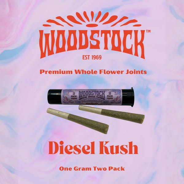 Diesel Kush (H) | 0.5g (2pk) 1.0g Pre-rolls