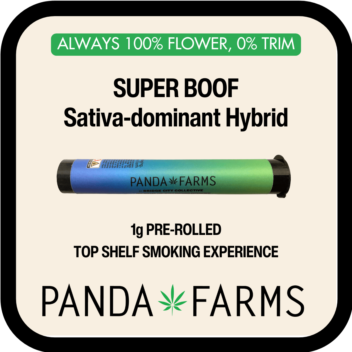 Super Boof (H) | 1.0g Pre-roll