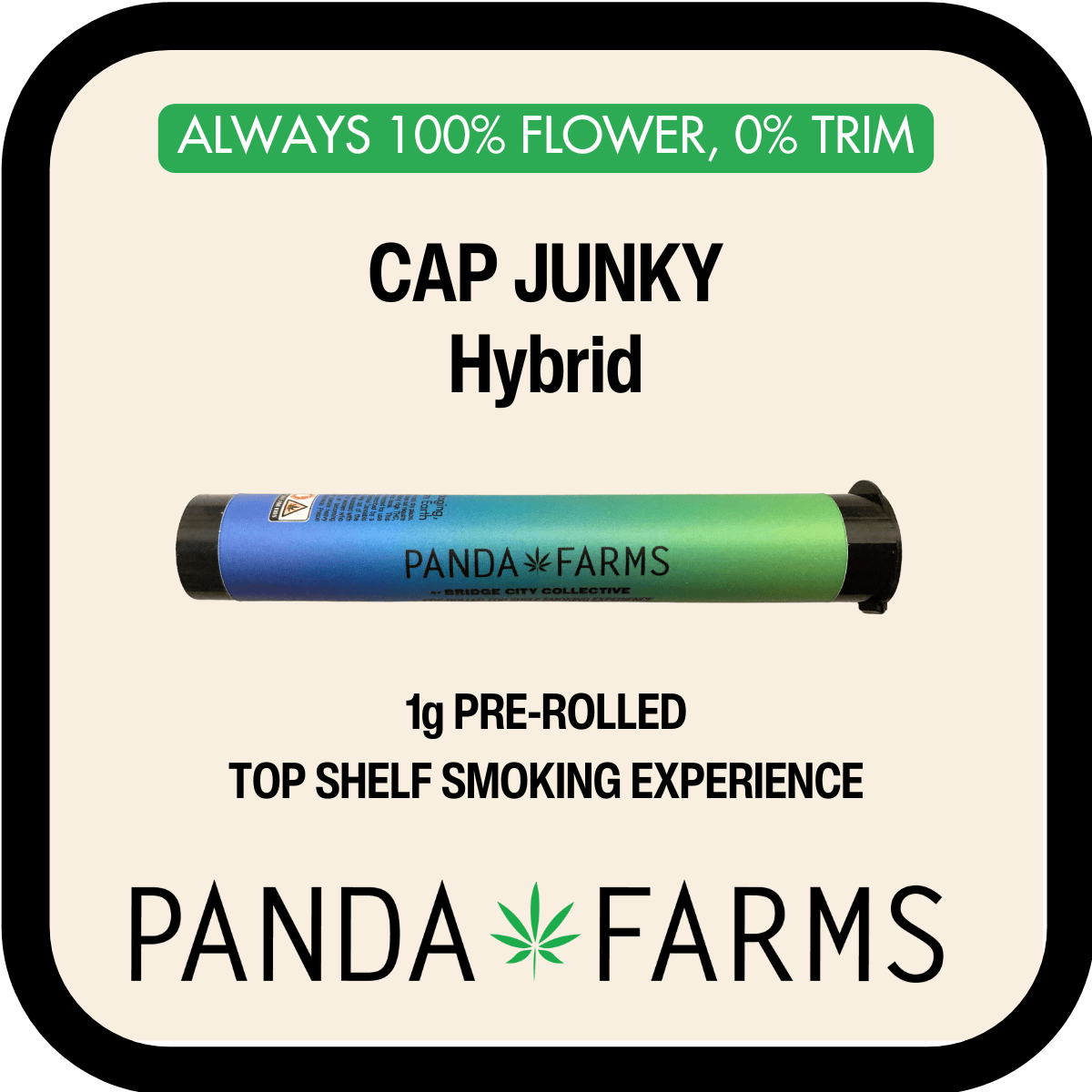 Cap Junky (H) | 1.0g Pre-roll