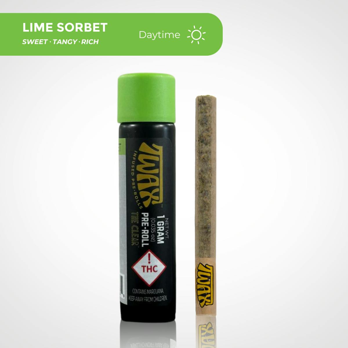 Lime Sorbet (H) | 1.0g Infused Pre-roll