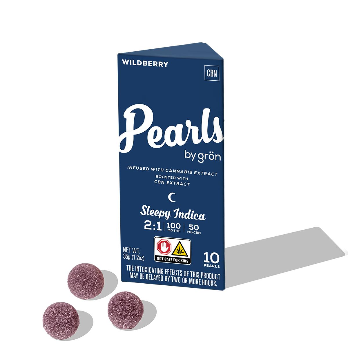 Pearls | Wildberry (I) 2:1 THC:CBN | 100mg