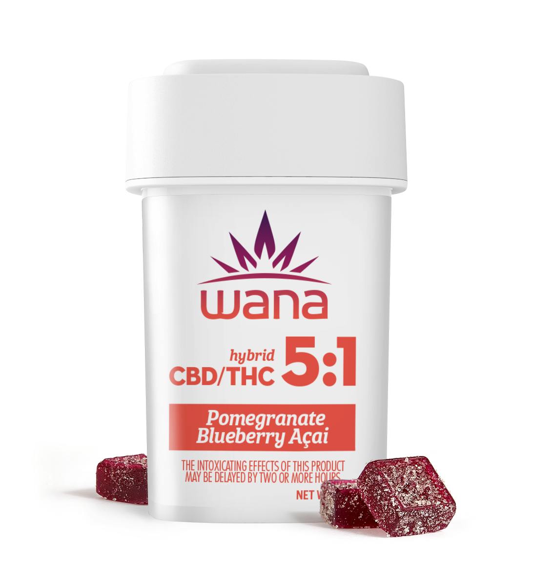 Classic Pomegranate Blueberry (H) 5:1 CBD:THC | 100mg