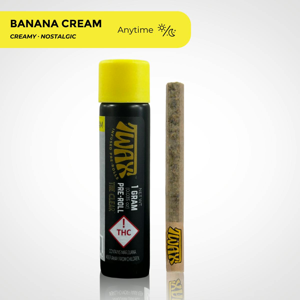 Banana Cream (H) | 1.0g Infused Pre-roll