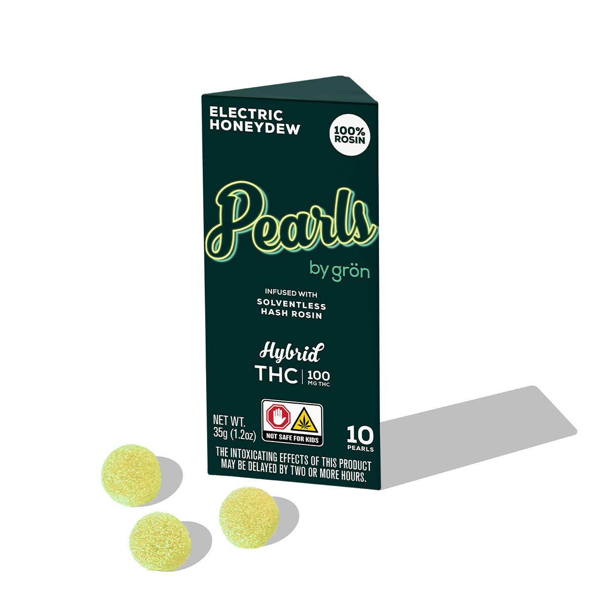 Pearls | Electric Honeydew (H) | 100mg Live Rosin