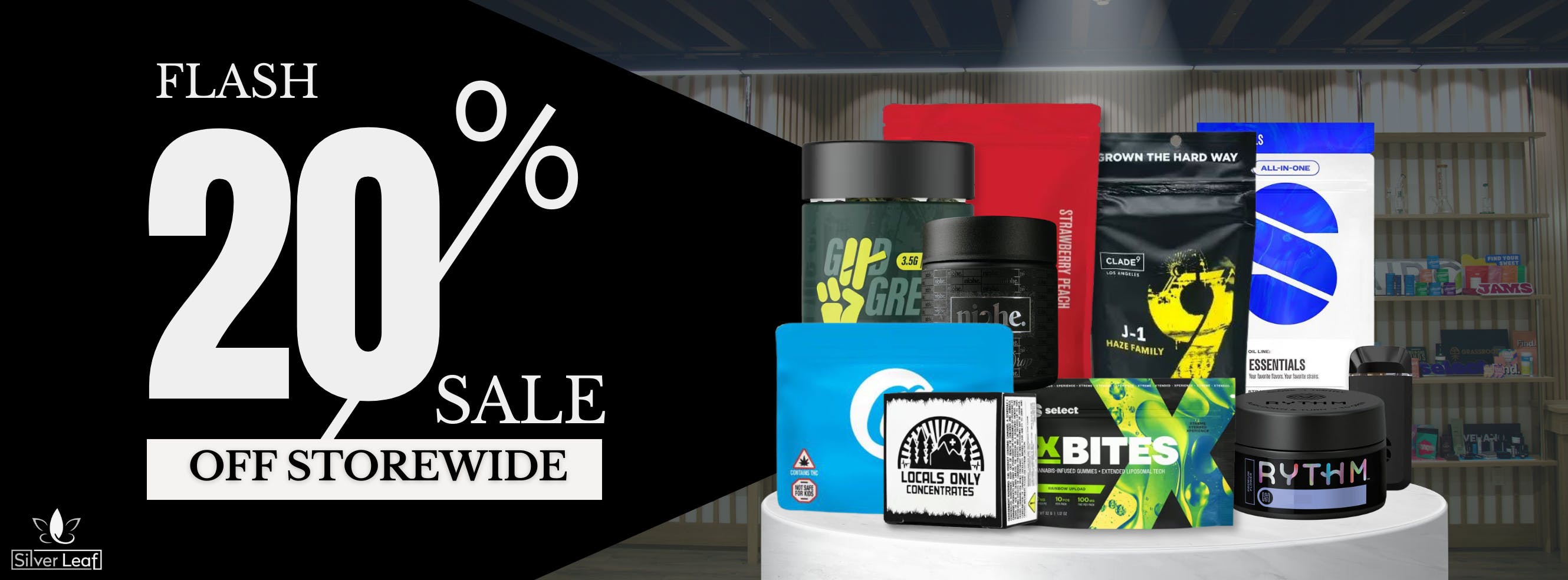 SATURDAY 20-30% storewide SCHEDULED saturday