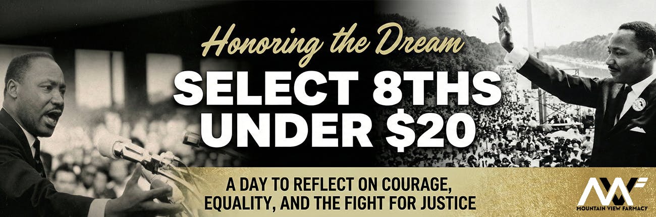 MLK Day tribute with select eighths under $20