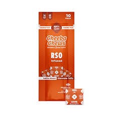 CHOCOLATE TAFFY | 100MG | 10PK RSO SATIVA