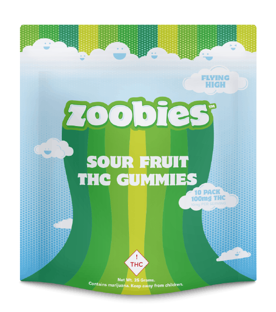 SOUR FRUIT GUMMIES | 10 PACK- INDICA