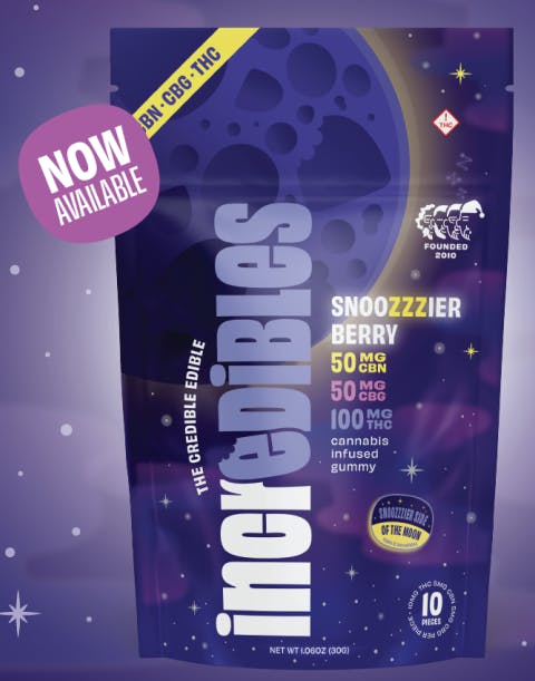 Snoozzzierberry | 2:1:1 THC:CBG:CBN | 10pk/100mg