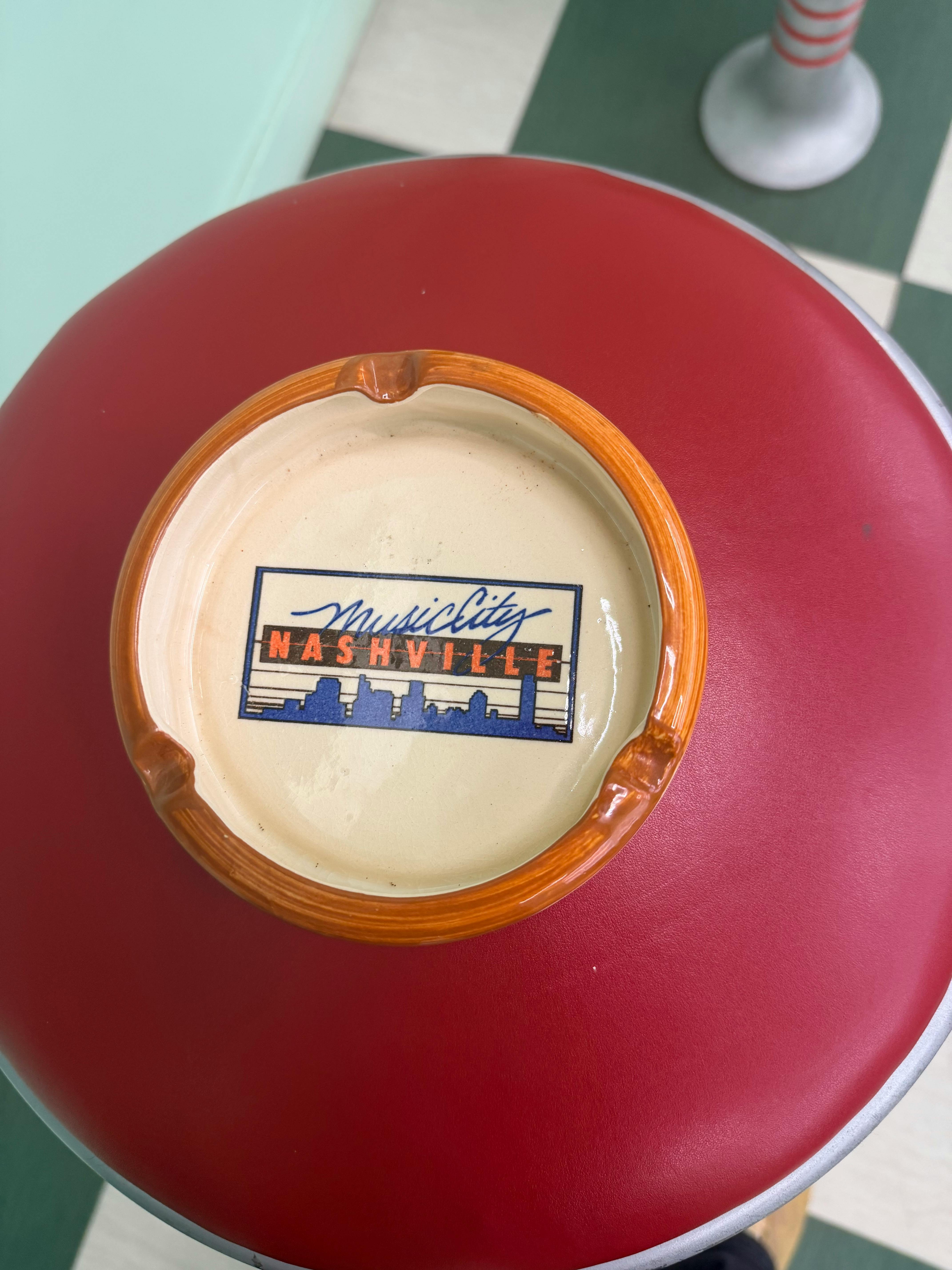 Antique Ashtray | Round Nashville