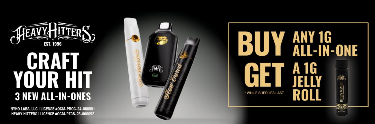 Heavy Hitters 1g vape Get 1g Rosin Pre-Roll