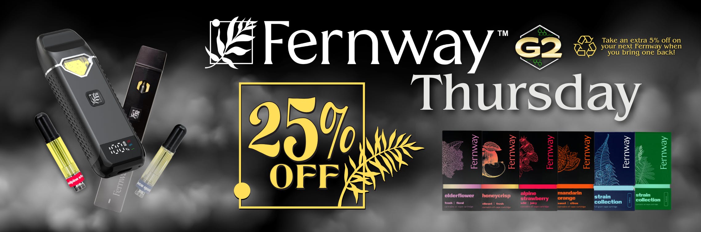 25% Off All Fernway Products