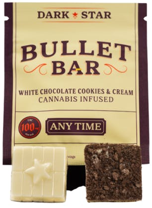Dark Star | White Chocolate Bullet Bar | Hybrid | 100mg