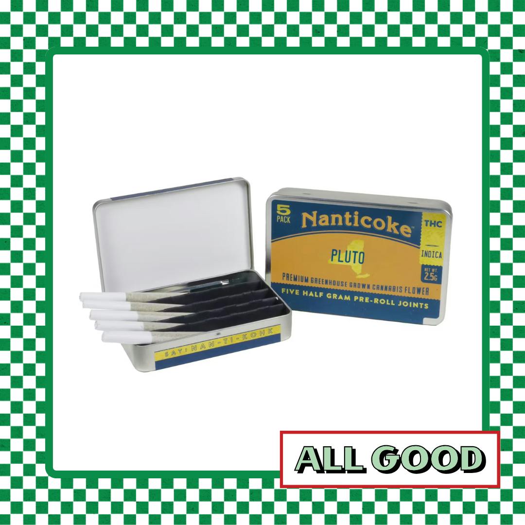 Nanticoke | Pluto | Pre-Roll 5 Pack | Indica | 2.5g