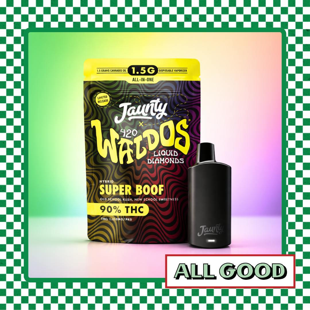 Jaunty | 420 Waldos Super Boof | AIO Vape | Diamonds | 1.5g