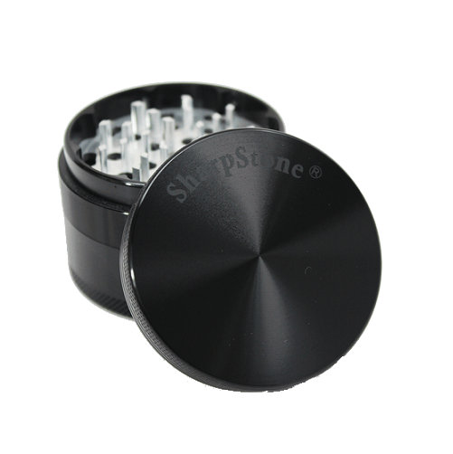 SharpStone | Large 3pc Grinder | Black