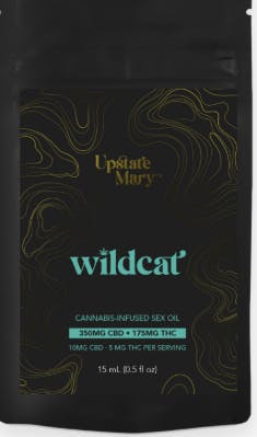 Upstate Mary | Wildcat Intimacy Oil | 350 mg THC 175 mg THC