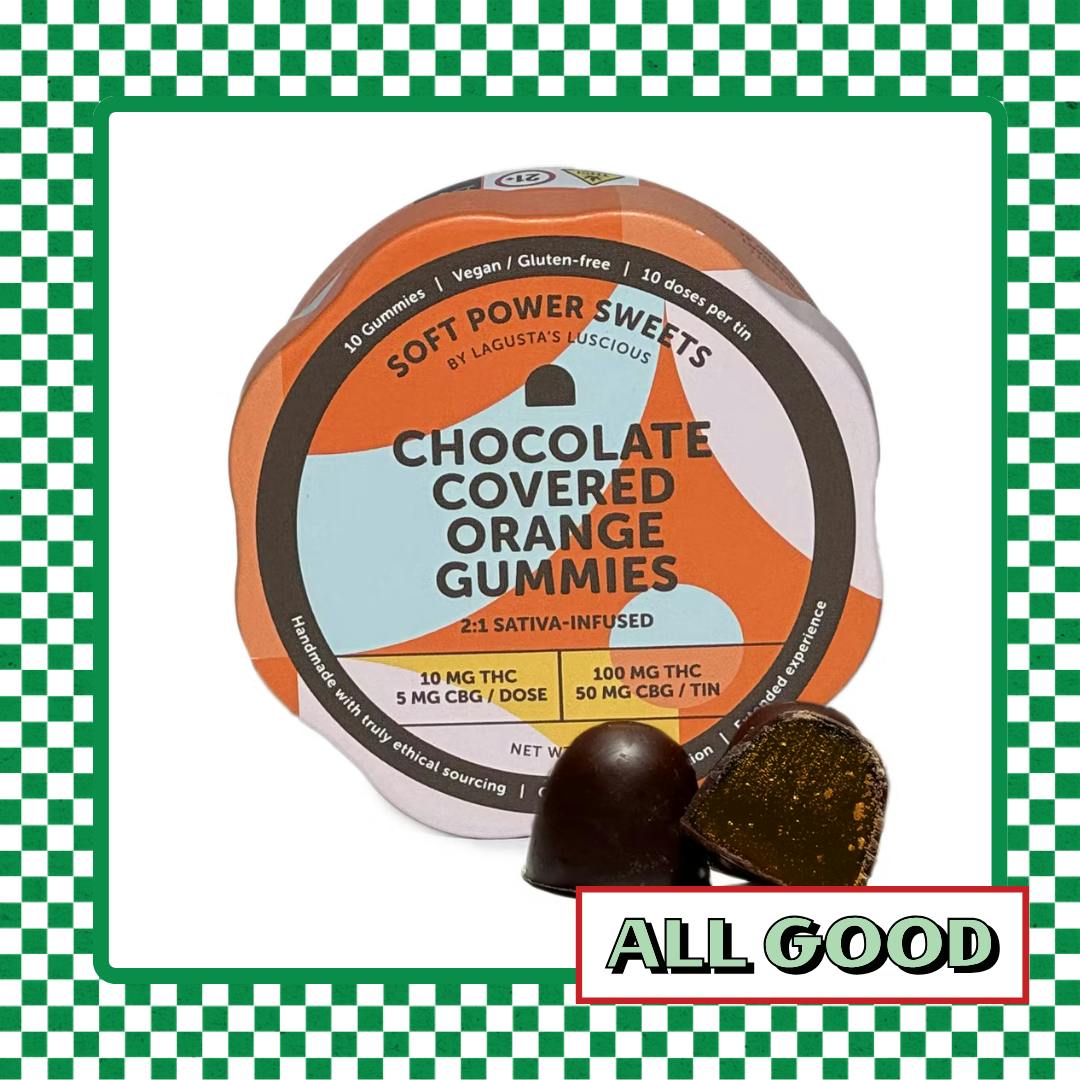 SPS | Chocolate Covered Gummy | Orange Sativa 2:1 CBG | 100mg