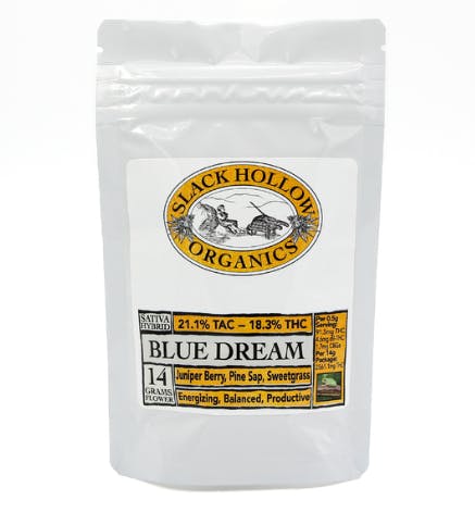 Slack Hollow | Blue Dream | Flower | Sativa | 14G