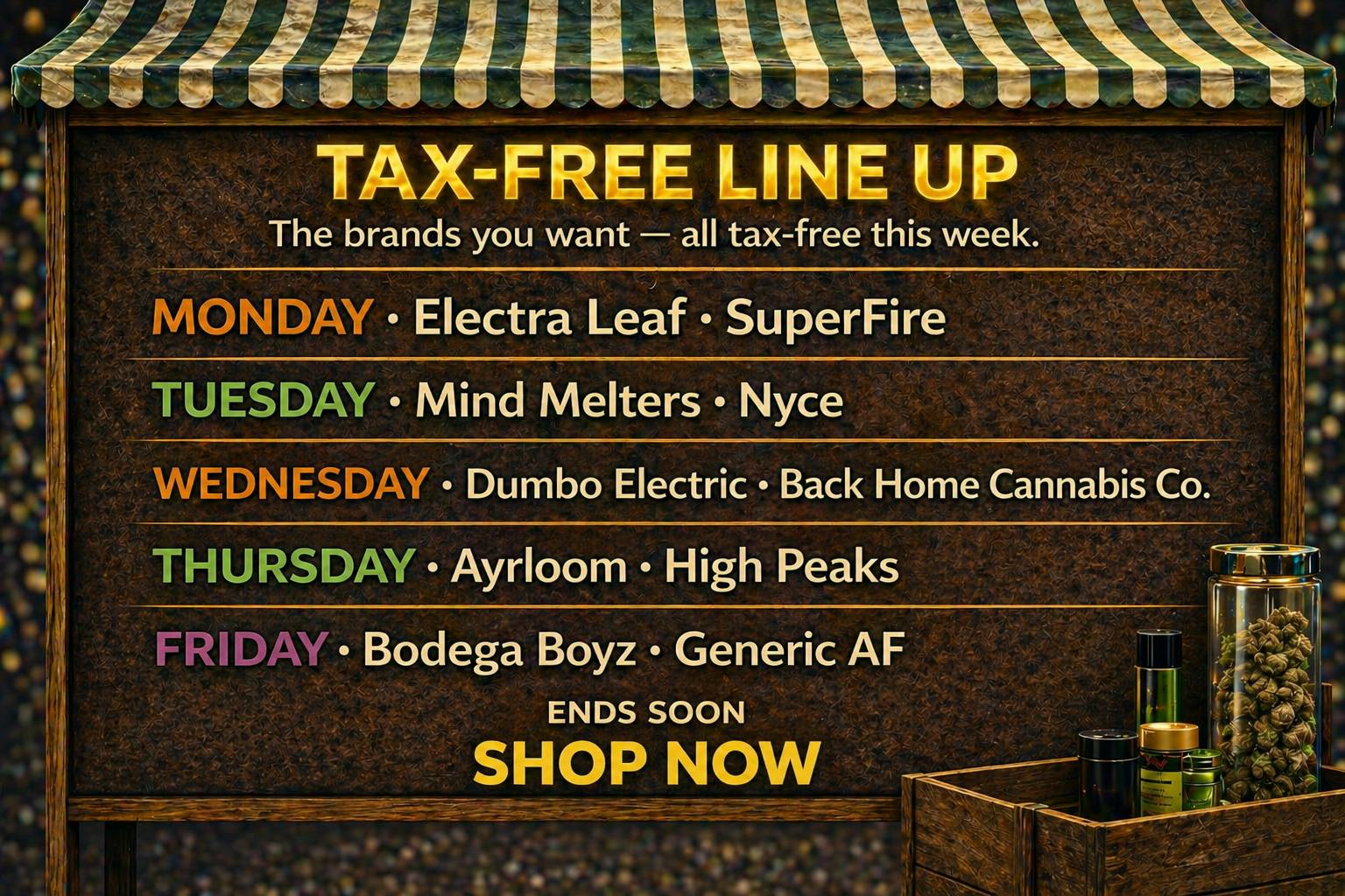 Tax Free Week