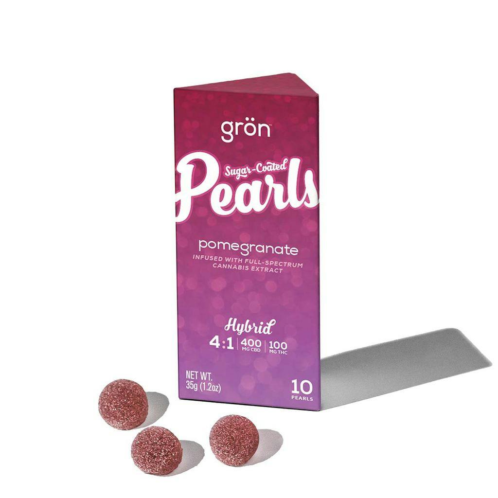 Pomegranate Pearls | [4]CBD:[1]THC | 10 pack