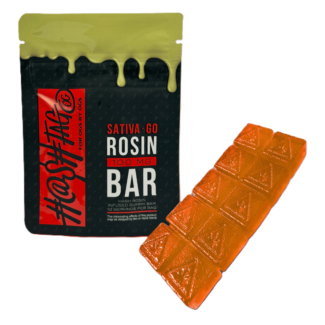 Mango Passionfruit Rosin Gummy Bar | 100mg