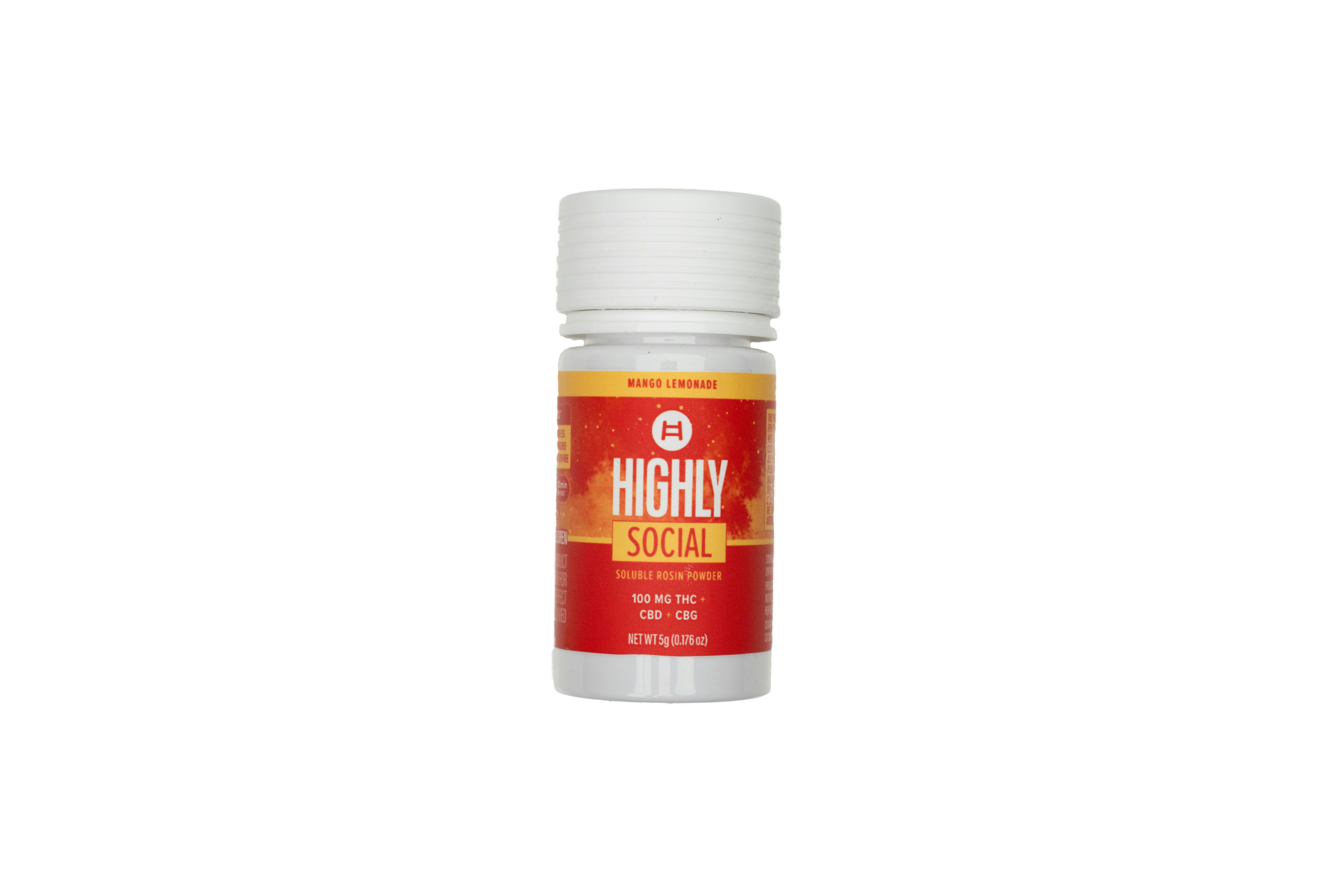 Social Soluble Rosin Powder | 100mg