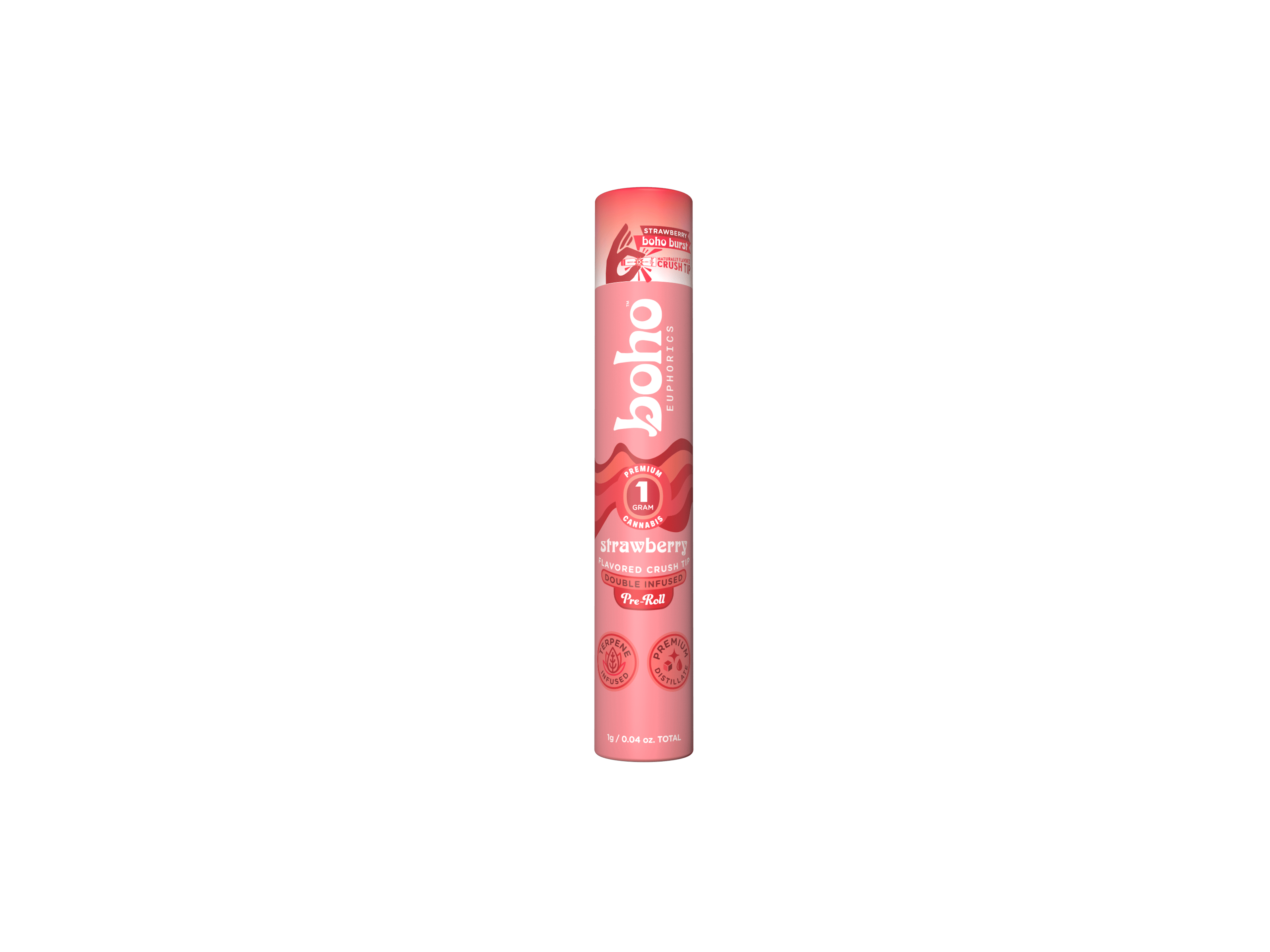 Strawberry [Infused] Pre-Roll | Single