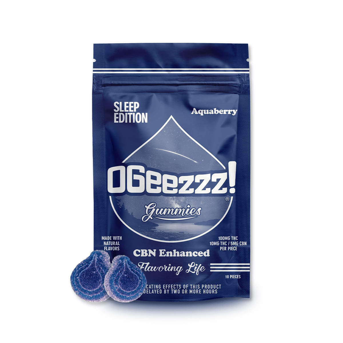 Sleep Edition: Aquaberry | [2]THC:[1]CBN | 10 pack