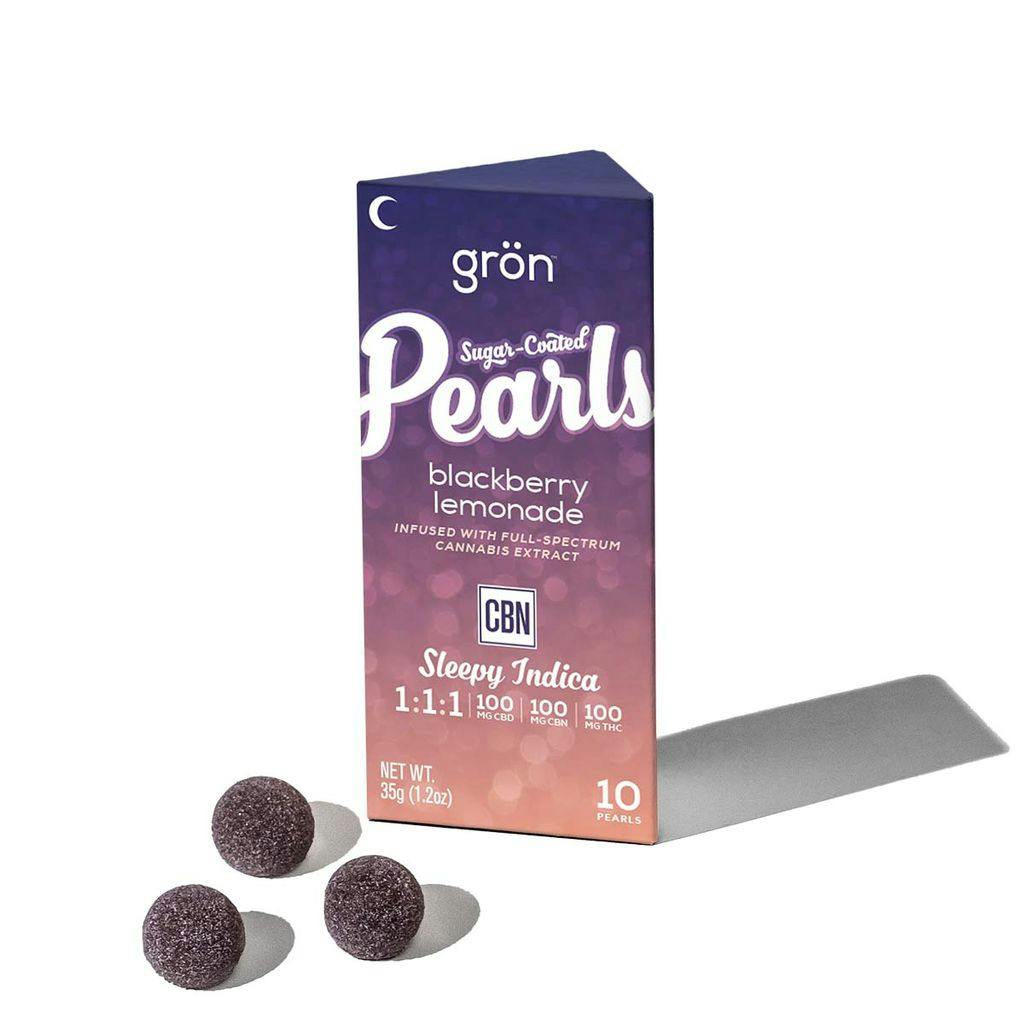 Blackberry Lemonade Pearls | [1]CBD:[1]CBN:[1]THC | 10 pack