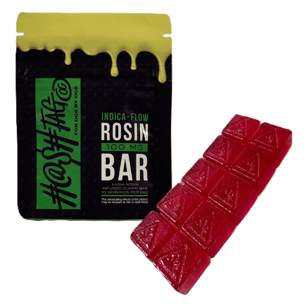Kiwi Watermelon Rosin Gummy Bar | 100mg