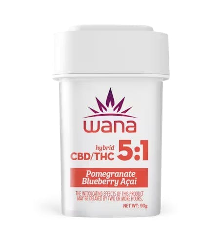 Classic Pomegranate Blueberry Acai | [5]CBD:[1]THC | 20 pack