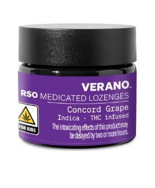 RSO Concord Grape Soft Lozenges | 10 pack