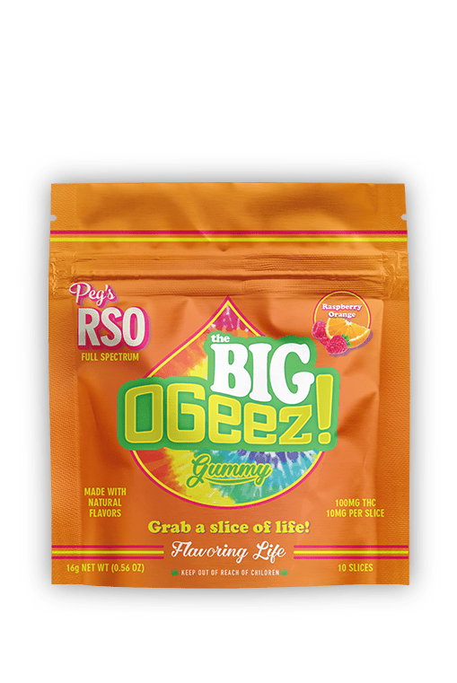 Peg's BIG Raspberry Orange RSO | Single
