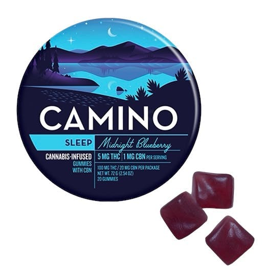 Midnight Blueberry (Sleep) | [5]THC:[1]CBN | 20 pack