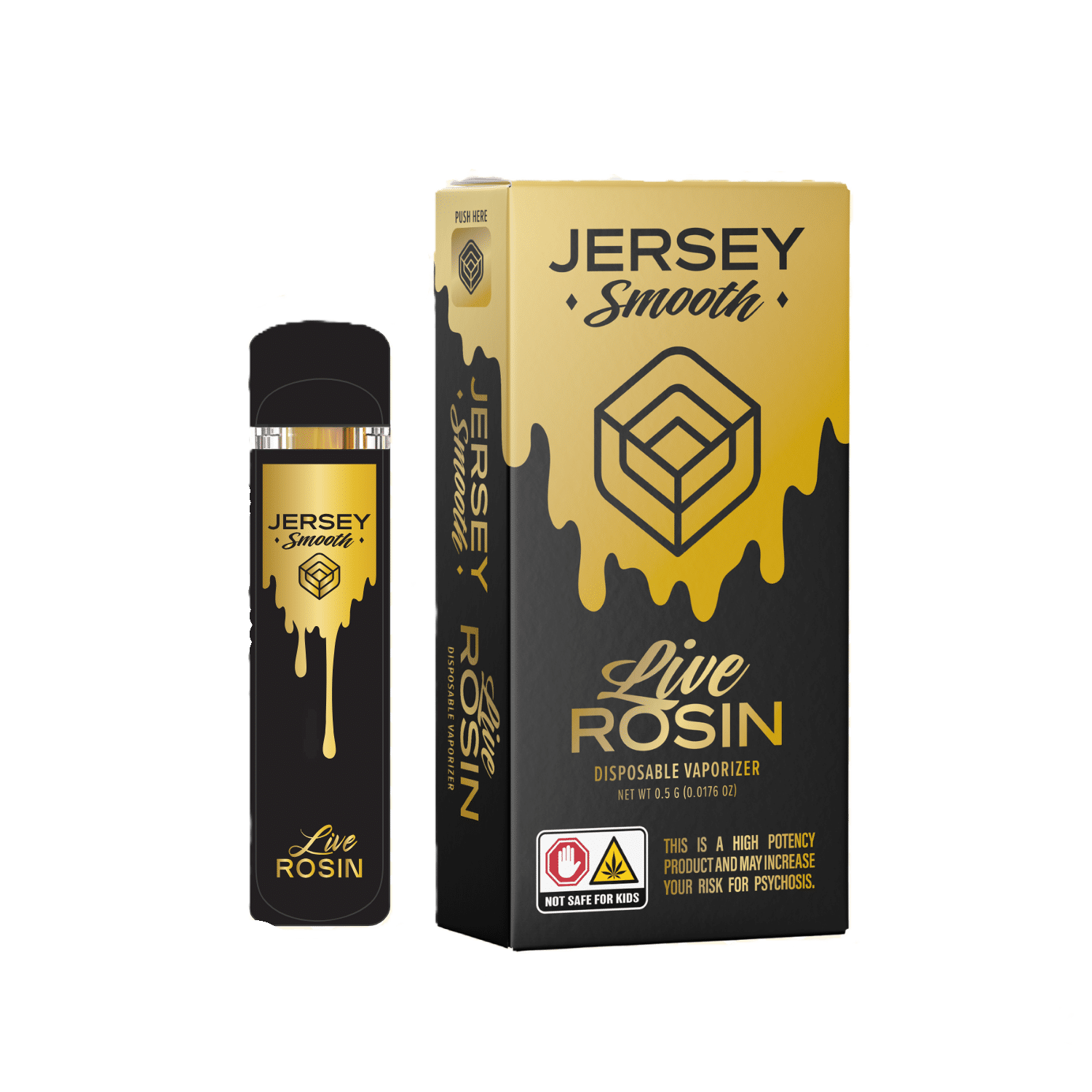 Strawberry Drip [Live Rosin] Disposable | 500mg