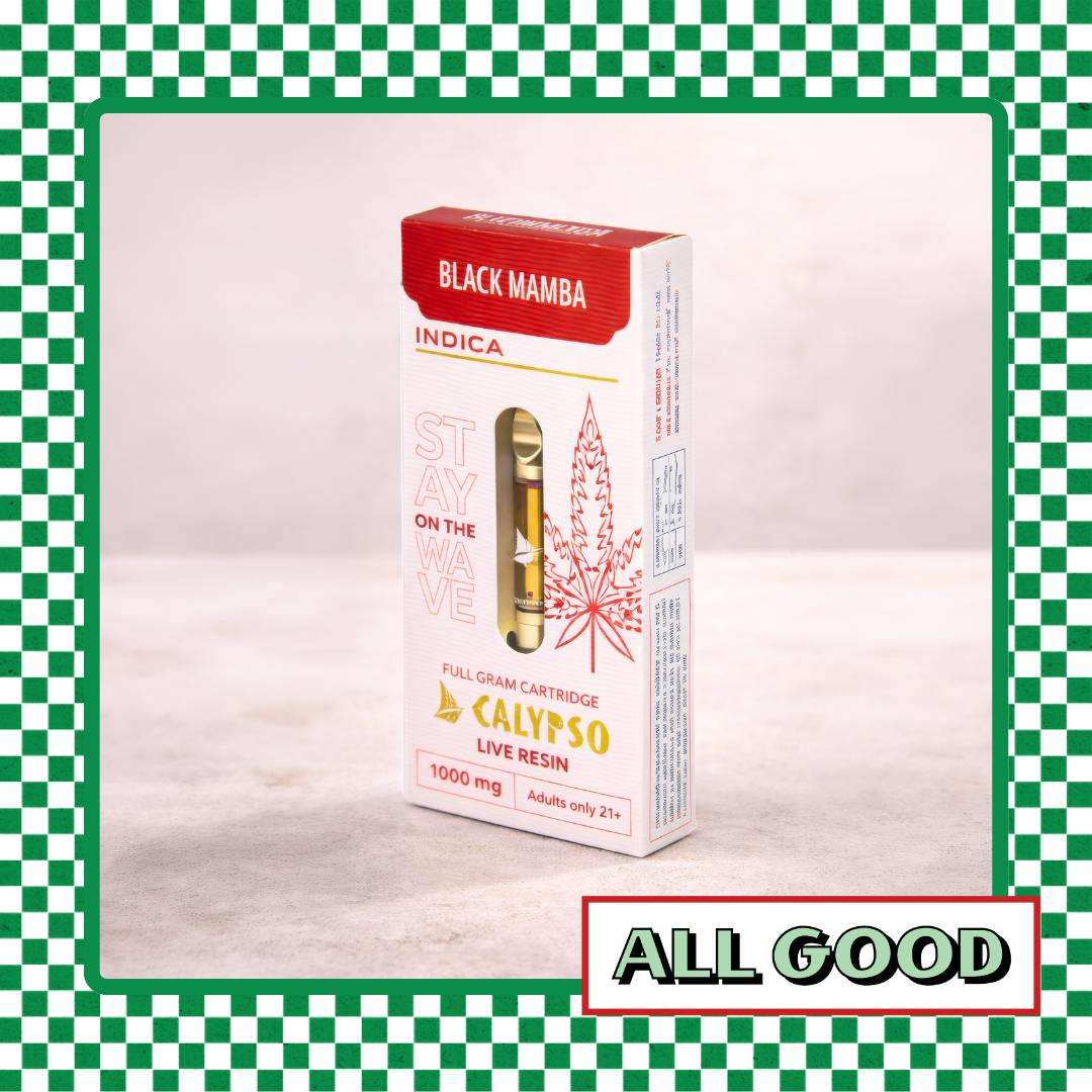 Calypso | Black Mamba | Oil Cartridge | Indica | 1g