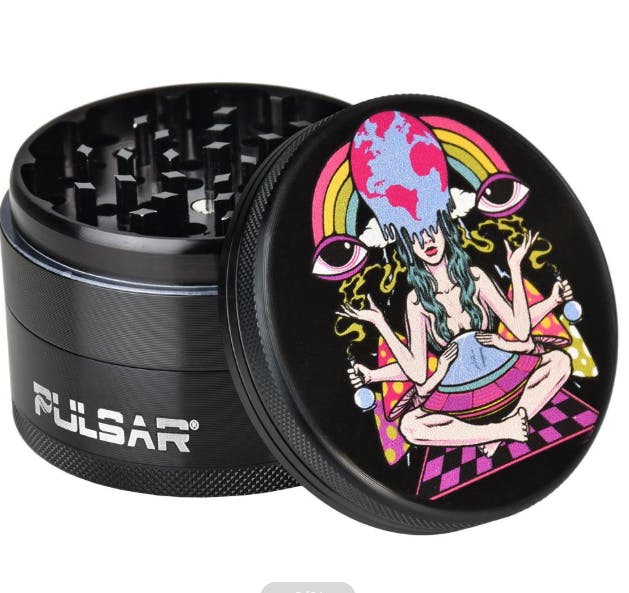 Pulsar | 3pc Grinder | Black WFT design