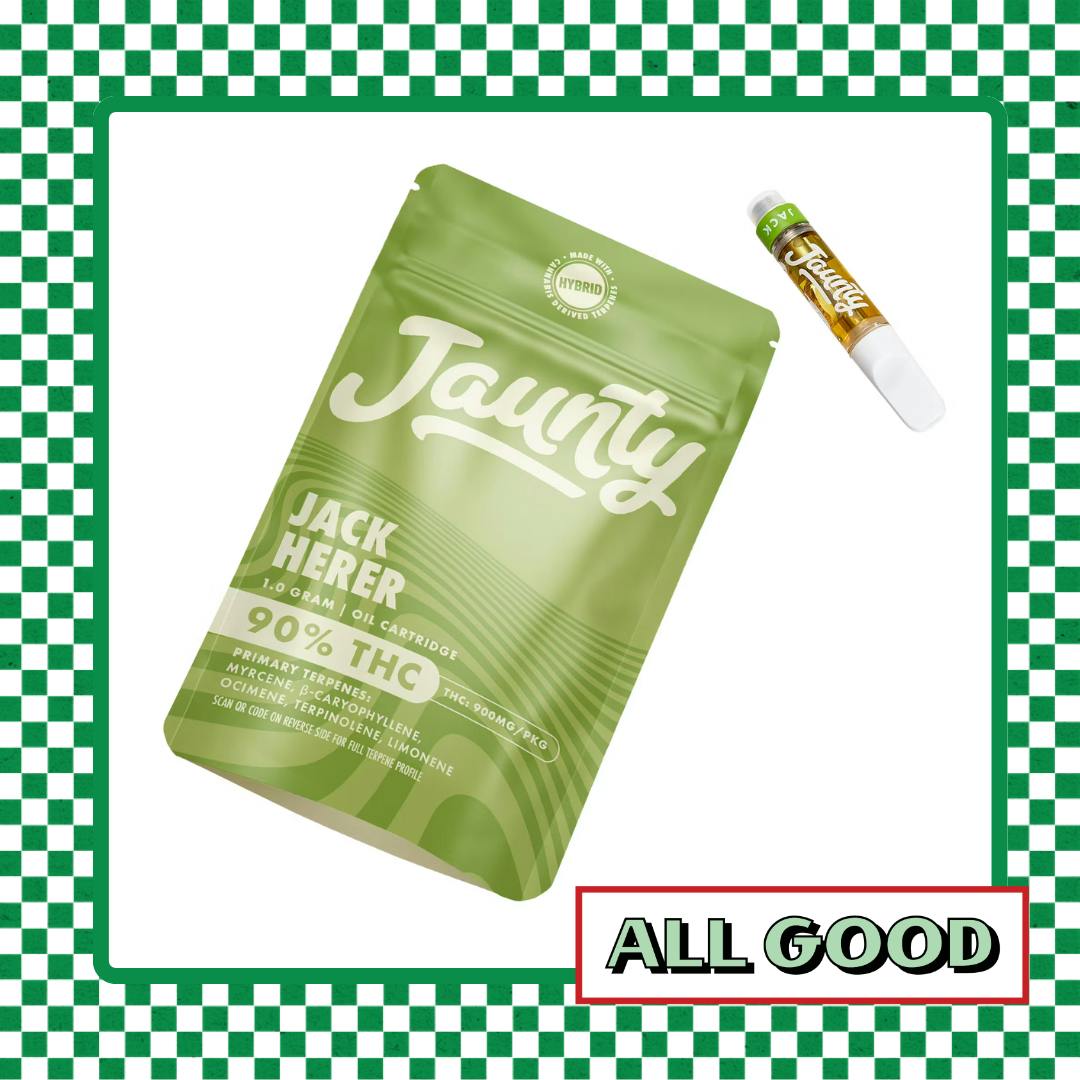 Jaunty | Jack Herer | Oil Cartridge | Hybrid | 1.0g