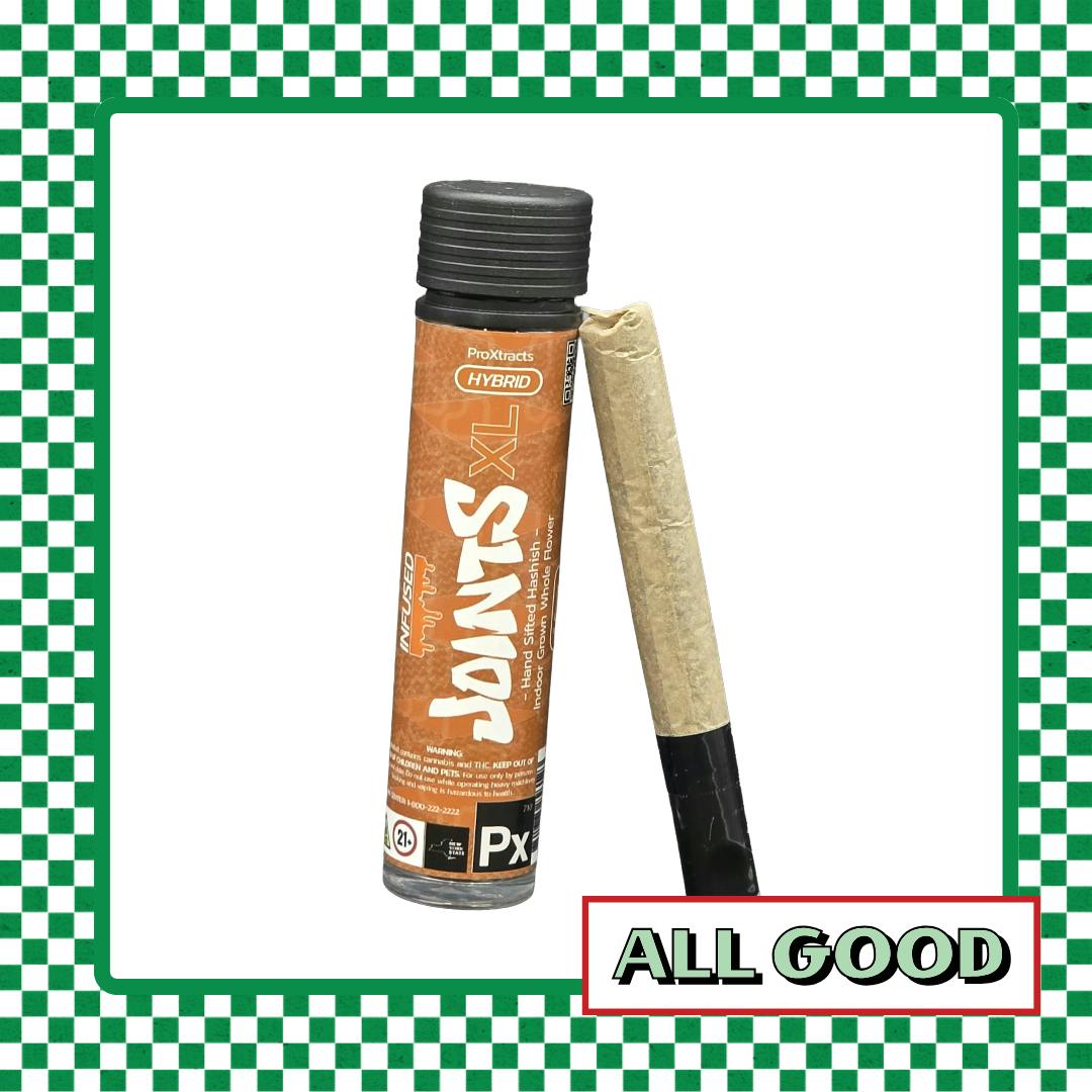 ProXtracts | Supreme Purps | Hash Infused XL Pre-Rolls | Hybrid | 2g