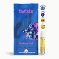 Blueberry Swirl Twists