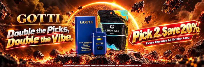 GOTTI -BUY ANY 2 GOTTI PRODUCTS AND SAVE 20%OFF EV