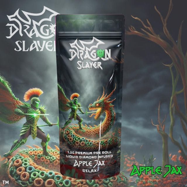 GIGGLES Apple Jax | Liquid Diamonds & Terpenes Infused Pre-Roll