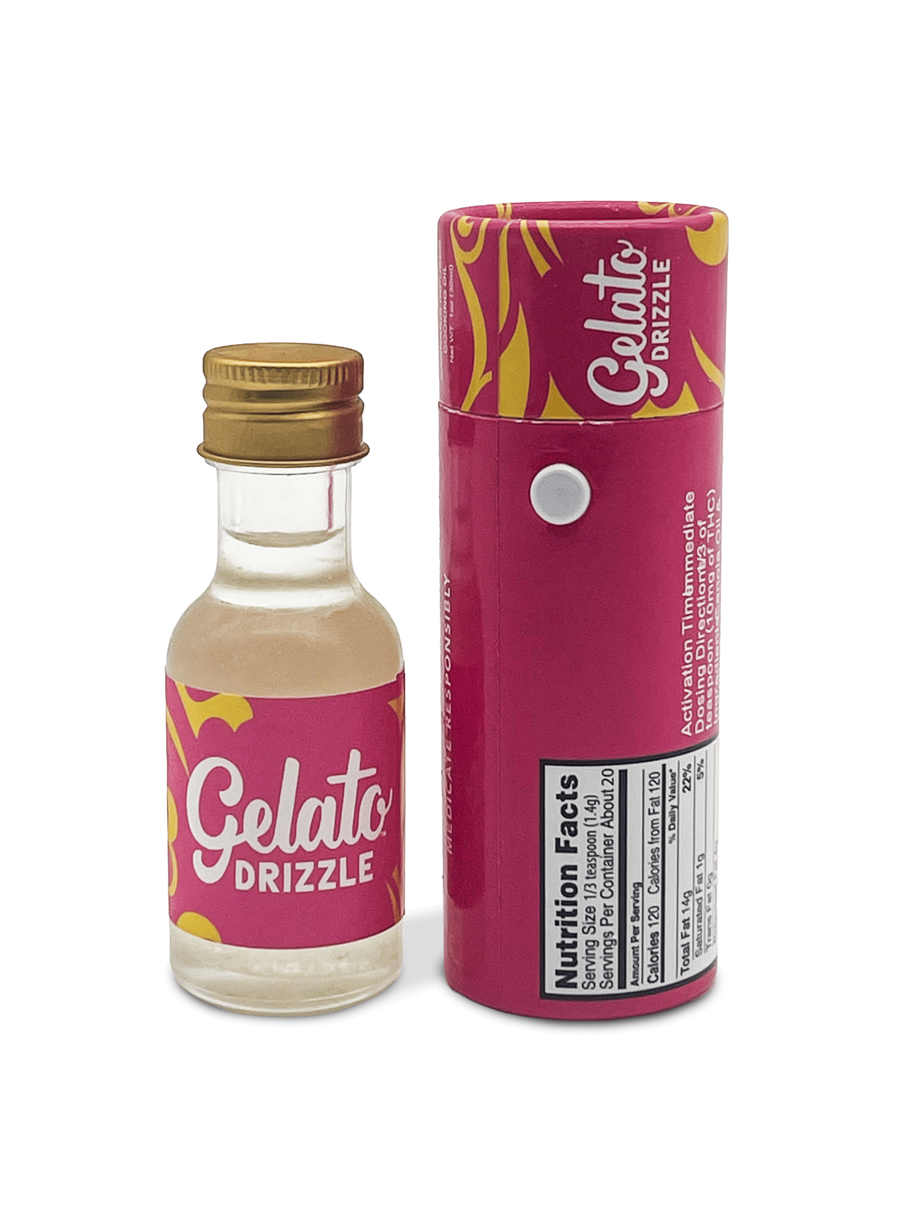 GELATO Gelato Drizzle | Canola Cooking Oil - 200mg for Sale in