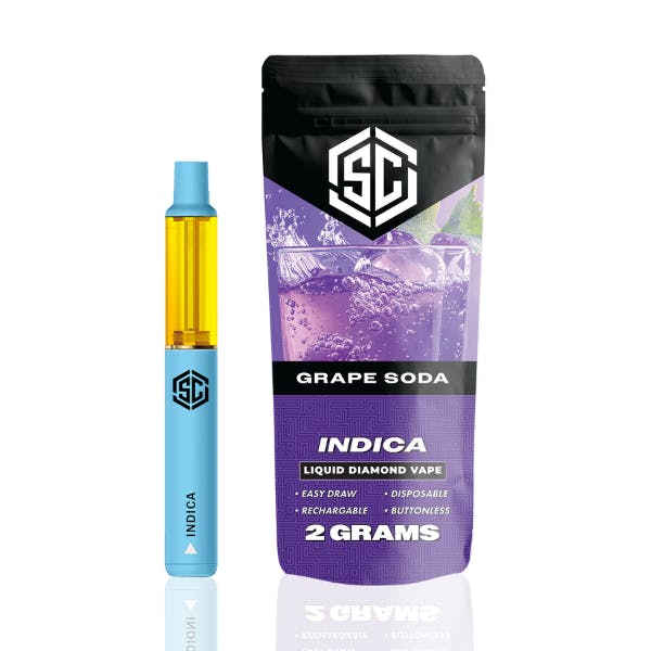 springfield liquid diamond vape bar THE SC Grape Soda | Disposable - 2g for Sale in Iron Mountain, MI Colour:Ocean Flame Concentrate Vaporizers Green Grape Ice Lost